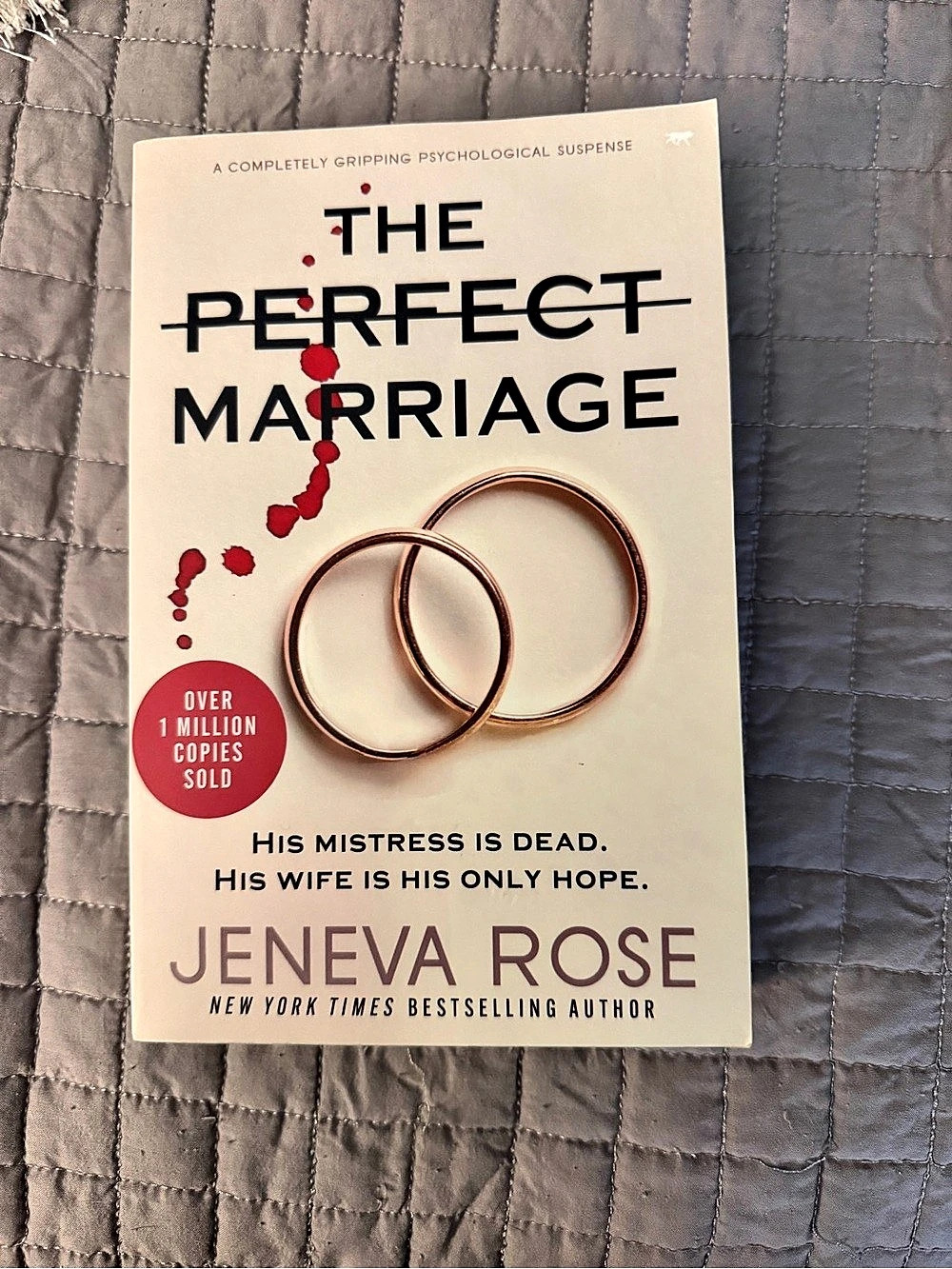 Jeneva Rose The Perfect Marriage Paperback Novel